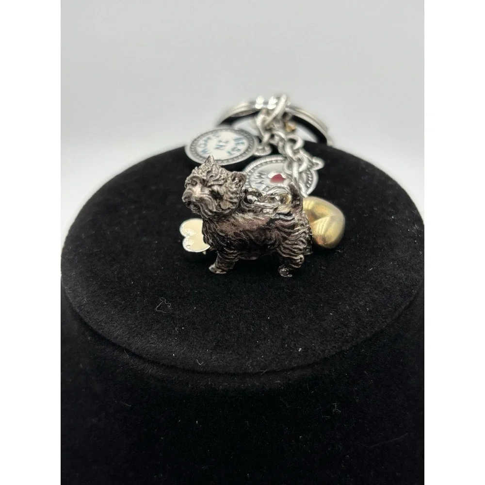 Dog Lover Charm‎ Keychain Shih Tzu Lhasa Apso Best In Show I Love My Dog